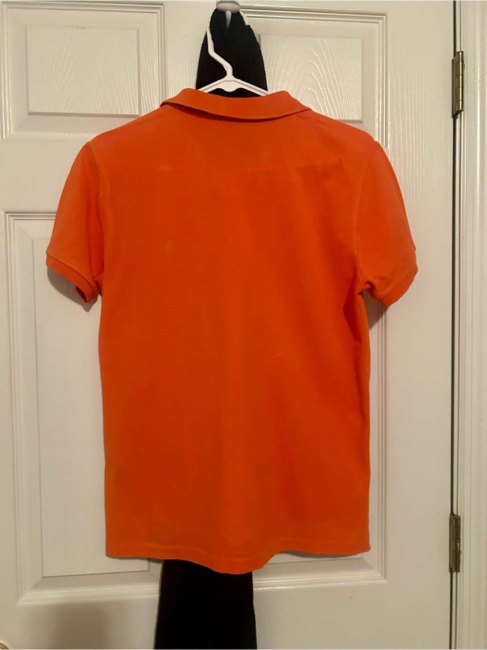Women’s Polo by Ralph Lauren Orange  Classic Pique Polo Shirt - Picture 2 of 3